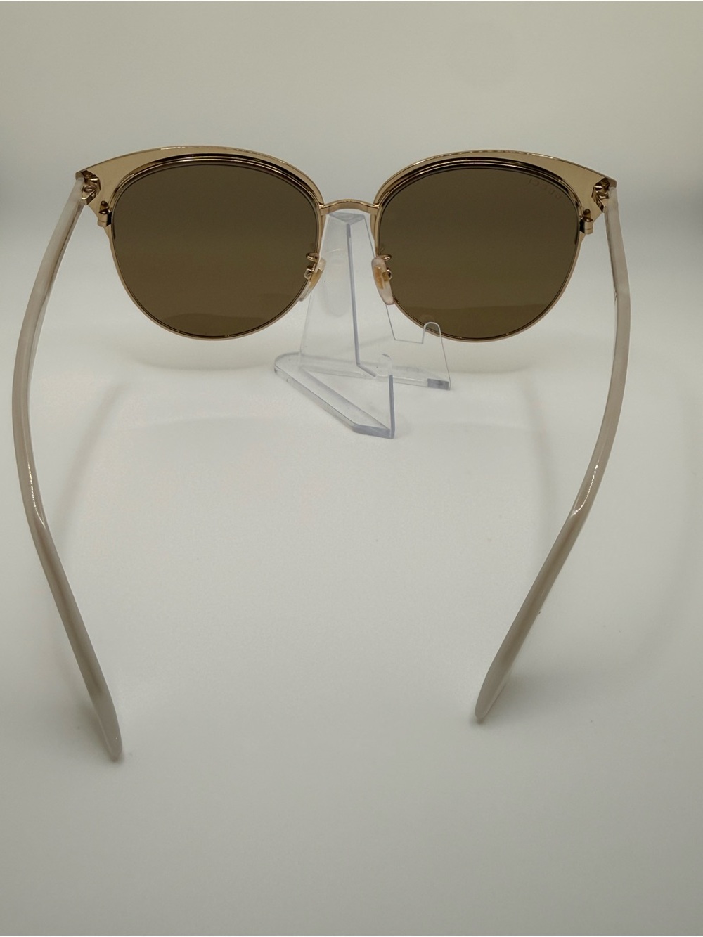 Gucci GG0246SA 003 Gold Brown Sunglasses 57mm with Original Case - Picture 3 of 6